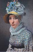 Christoffer Wilhelm Eckersberg Portrat der Anna Maria Magnan oil painting reproduction